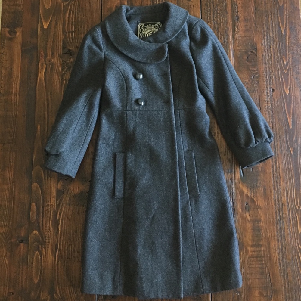 GUESS Wool Blend Peacoat